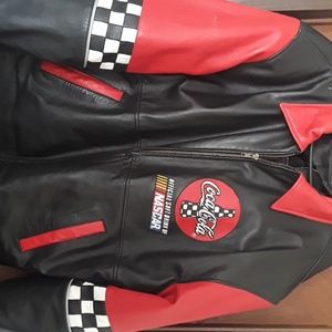 Coke nascar leather